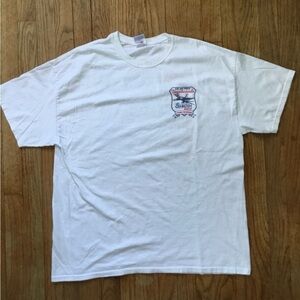 2014 Gildan White Short Sleeve Tee with Graphic